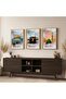 Signtouch Frames Wooden Islamic Wall Art 3-Piece Outer Frame 40x60 cm - 3