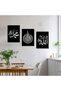 ALAYRA Ayatul Kursi Allah Space Wrap Framed Islamic Wall Art 3-Piece 60x80 cm - 4