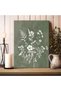 Signtouch Floral Book Botanical Vintage Oil Unframed Canvas Wall Art 40x60 cm - 4