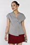 Women's Lined Single Button Vest - 2