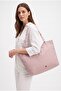 Margaux Pink Technical Fabric Women's Shoulder Bag - 4