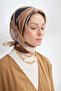 وشاح FLORAL MUSE DESEN THE TENCEL EDIT - لون جملي