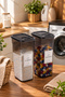 Te-150 2-Pack Detergent Storage Box Labeled Storage Container Multi-Purpose Storage Container Set with Sliding Lid Food and Powder Detergent Storage Container 3.2Lt - 4
