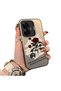 Realme C55 Compatible Retro Red Rose Printed Impact Protective Rigid Case