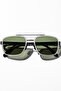 Cirelto Clear Green Men's Sunglasses - 4
