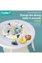 Baby Jumper, Adjustable Babies Bouncer, Multifunctional Activity Table, Walkers and Jumperoo, Kid Interactive Play Center, with Music Lights and Sounds, for 4 months to 6-year Infants and Toddlers - 5