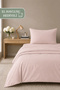 100% Cotton Powder Student Set - Single Duvet Cover Set + 1 Pillow + 1 Hand Towel as a Gift