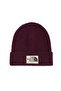 Tnf Logo Box Cuffed Beanie Unisex Beanie Nf0A8Che10J1 Burgundy-Std