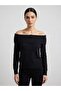 Madon Collar Fabric Covered Buttoned Knitwear Sweater 10343