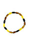 Amber Natural Stone Bracelet (Rectangular Cut) - 3