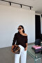 Oval Neck Basic Knitwear - 2