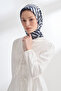 Nomadic Lines Desen the Tencel Edit Scarf - Dark Blue - 3