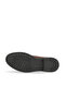 Brown Leather Women's Flat Shoes - 6