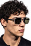Cirelto Clear Green Men's Sunglasses - 2