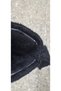 Black Color Shoulder Bag with Feathers from the Hand of the Bird - 5