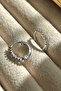 Special Series Zircon Stone Silver Color Women/Girls Earrings (First Class Quality/Non Tarnish/Stainless) - 8