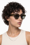 Valestria Green Black Sunglasses - 2