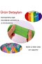 Grass Green Stripe Crepe Paper Roll, Flower Making, Craft Decoration Paper, 6 Pieces, 4.5cm X 22Meters - 4
