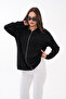 Oysho Sweatshirt with Bird-Eye Hood and Iron Zipper - 7