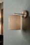 Novella Beige Fabric Textured Metal Antique Body Rustic E27 Single Wall Sconce - 3