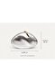 Silver Color Rustic Material Design Evening Dress Clutch with Chain Strap Hand-Held Wedding Engagement Evening Bag - 7