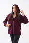 Oysho Sweatshirt with Bird-Eye Hood and Iron Zipper - 7