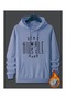 Printed Oversize Hooded Sweatshirt