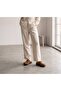 Soft Leather, Closed Front, Nubuck Buckle Detail, Fully Stitched, Orthopedic, Suitable for Daily Use, Women's Slippers. - 3