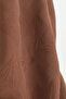 Cotton Naia Blend Natural Scarf - Brown - 4