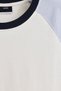 ERKEK Kontrast reglan t-shirt - 7
