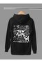New Jeans K-Pop Printed 3 Yarn Quality Soft Texture Hooded Children's Sweatshirt
