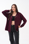 Oysho Sweatshirt with Bird-Eye Hood and Iron Zipper - 5