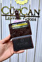 iPhone 17 Pro Compatible 9 Piece Genuine Leather Men's Gift Set Motif Coffee Wallet Case - 5