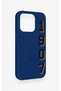 iPhone 15 Pro Compatible 1907 Purple Patterned Silicone Case - 4