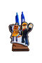 Figurina Roblox Robot Builder, 11.5 cm, lemn