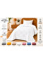 100% Cotton Square Patterned Pique Single Size 160X230 cm – Breathable Soft Textured Four-Season Pique - 2