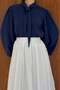 Navy Blue Yasmin Shirt - 6