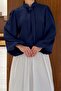 Navy Blue Yasmin Shirt - 5