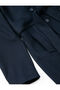 Double-Breasted Cashmere Coat with Belt and Pocket Detail, Buttoned - 8