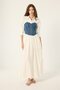 Crush Textured Maxi Skirt