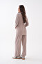 Front Robali Pocketed Zippered Pique Modal Suit - 5