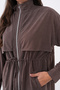 Front Robali Pocketed Zippered Pique Modal Suit - 8