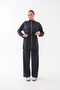 Front Robali Pocketed Zippered Pique Modal Suit - 2