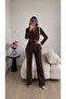 Front Pleated Jacket and Trousers Double Blazer Set - 5