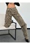 TREND LEOPARD PRINTED SPECIAL DESIGN BAGGY JEAN PALAZZO PANTS - 3