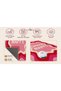 Aura Pink Choose Happy Written Modern Woven Base Decorative Carpet Aura4056 - 8