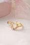 Pretty Daisy Pearl Ring - 3