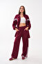 Striped Detail Oysho Zippered Suit - 4