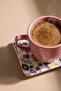 Pink Keraart Springtime Natural Stone Coffee Presentation Set for 2 People - 4 Pieces - 5