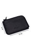 Black Unisex Leather Card Holder 0846Vc1 - 5